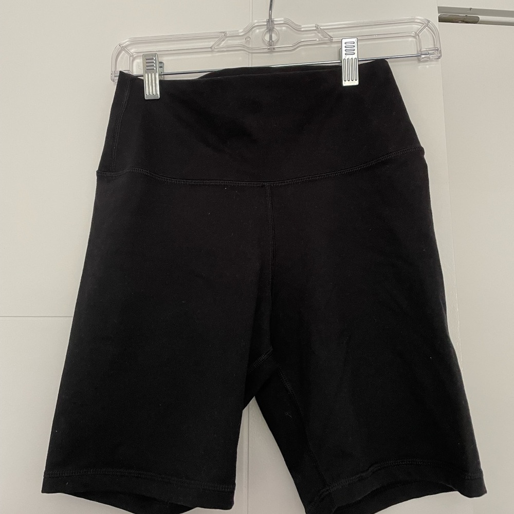 aerie cotton biker shorts